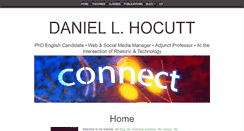 Desktop Screenshot of danielhocutt.com